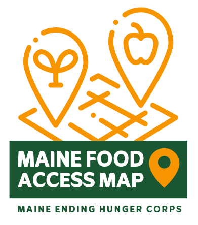 Ending Hunger Food Access Map Logo