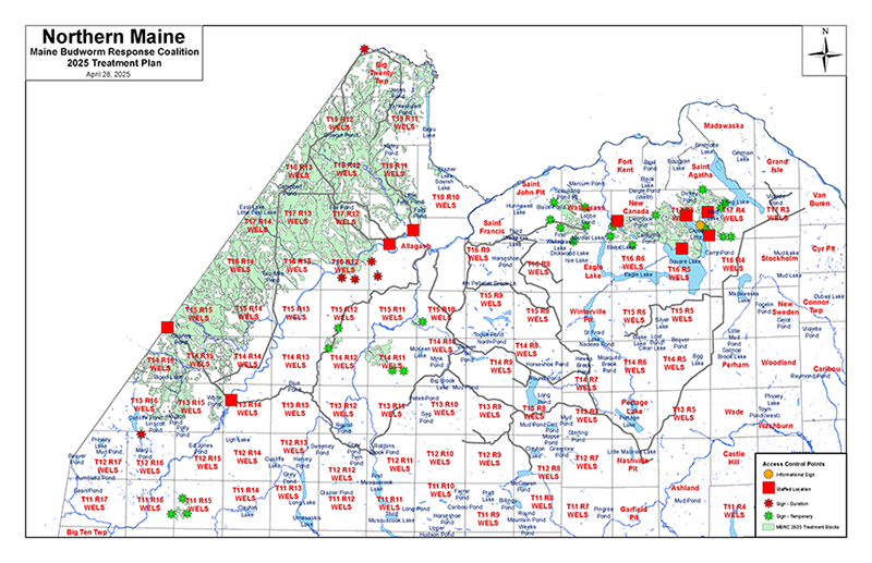 A map displaying the 2025 Early Intervention Strategy.