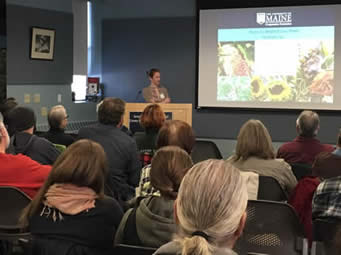 Alicyn Smart talks about prevention and management of plant disease workshop presentation
