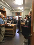 Bruce Hoskins gives behind the scenes tour of soil testing lab soil testing
