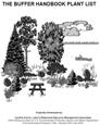 Buffer Handbook plant list cover